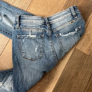 KanCan Distressed Skinny Jeans